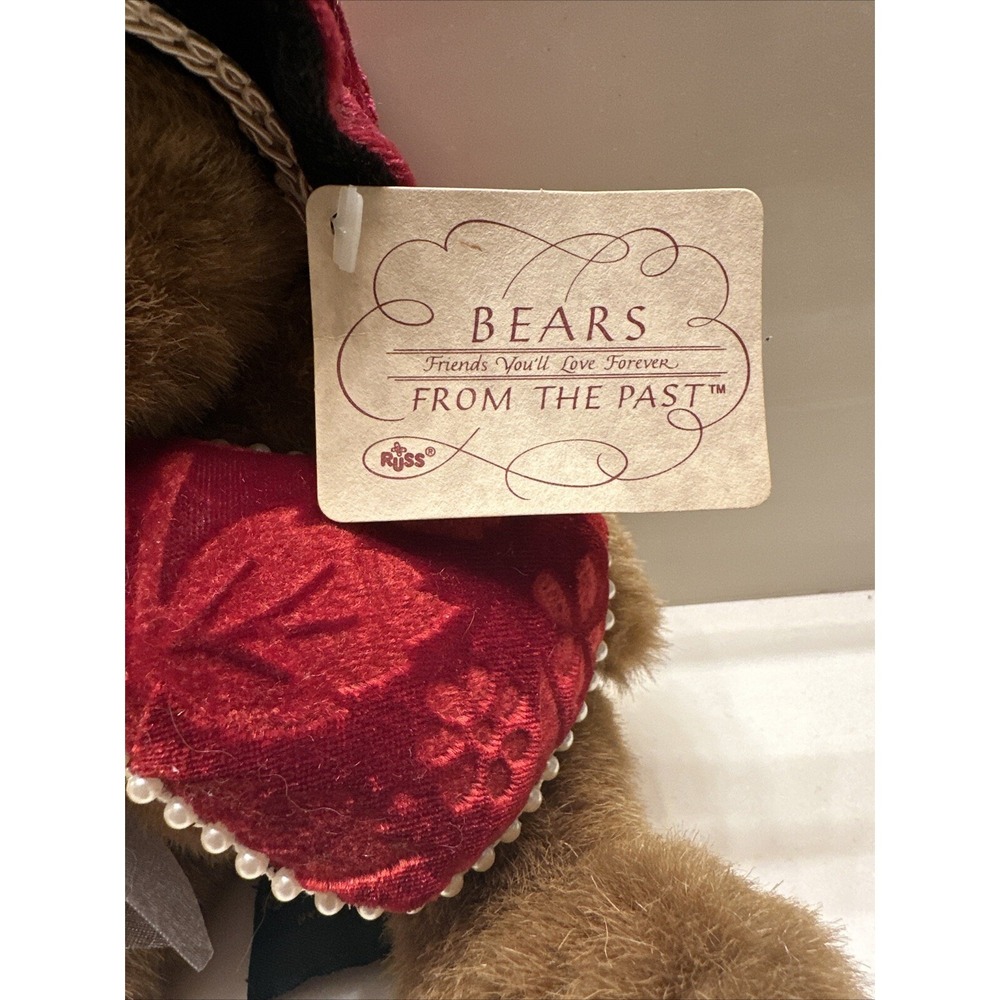 Russ Dutchess Beanie Bear Beanie Plush Stuffed Animal With Tag - Picture 2 of 8